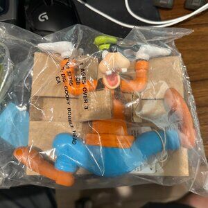 Vintage Disney Applause Mickey Unlimited Headstand Goofy bobblehead w/ tag